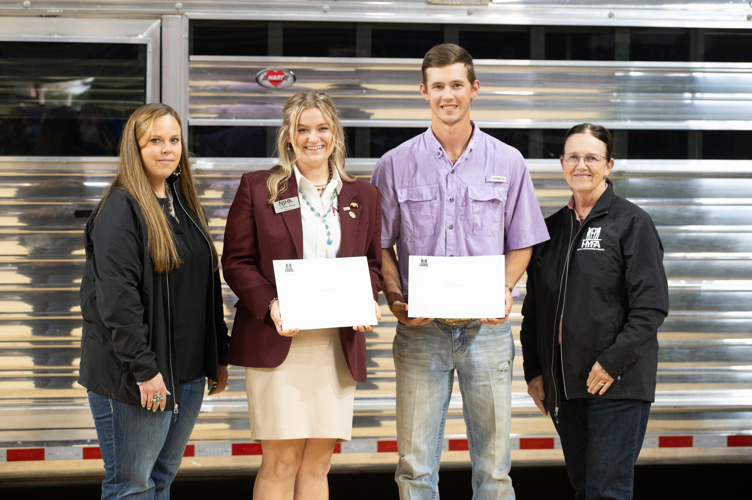 Bruns and Jones Receive Hereford Herdsman Scholarships